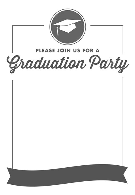 free grad party printables|free printable graduation party template.